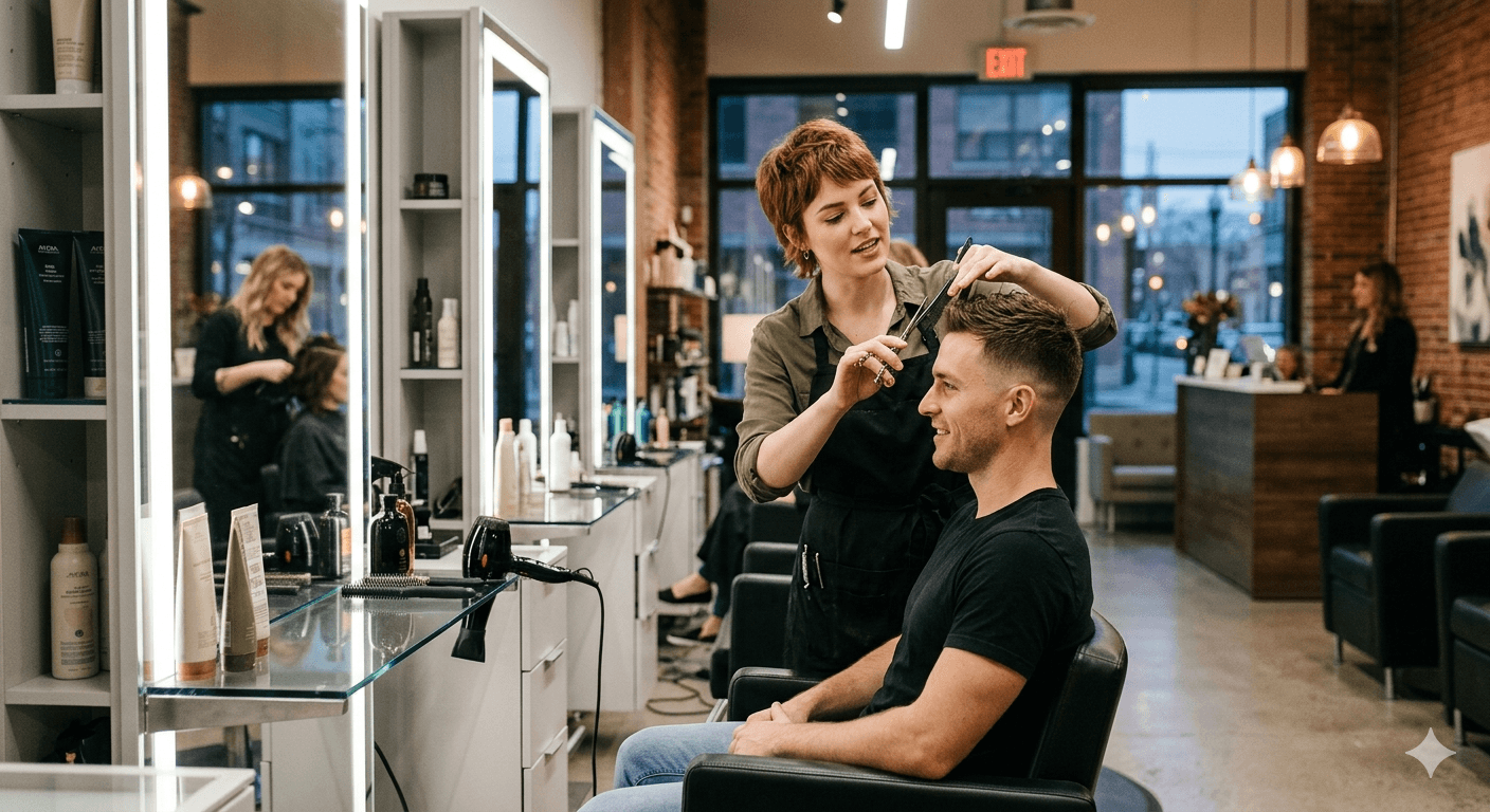 Coiffure moderne